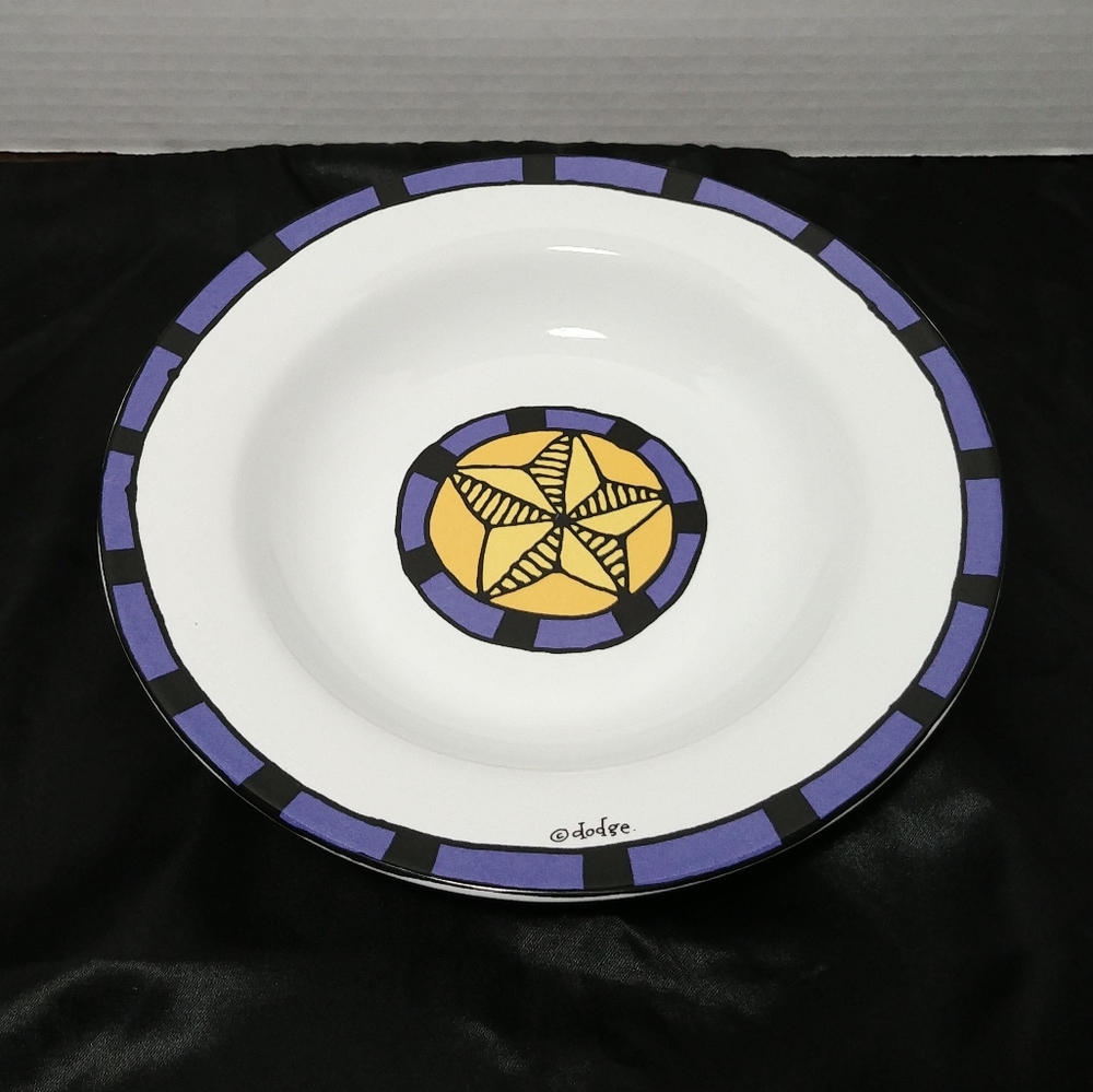 Signature SEATTLE FISH and CRAB Ursula Dodge Soup Salad Bowl Excellent